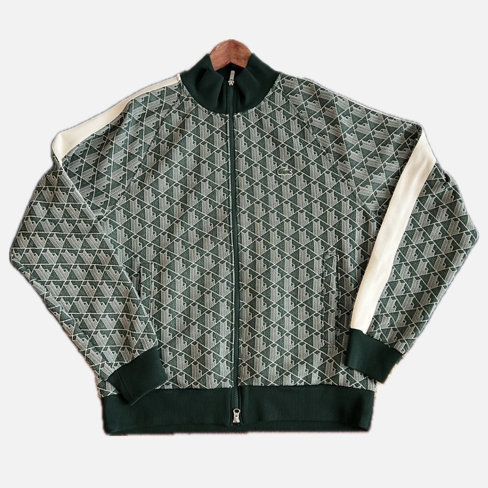 Lacoste Zip Up Sweater